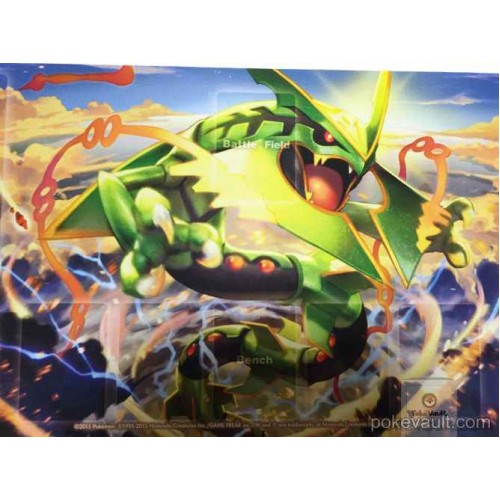 mega rayquaza playmat