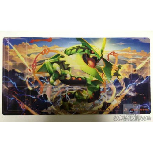 Pokémon TCG 2015 Shiny Mega Rayquaza Playmat Deck Box Card Sleeves New