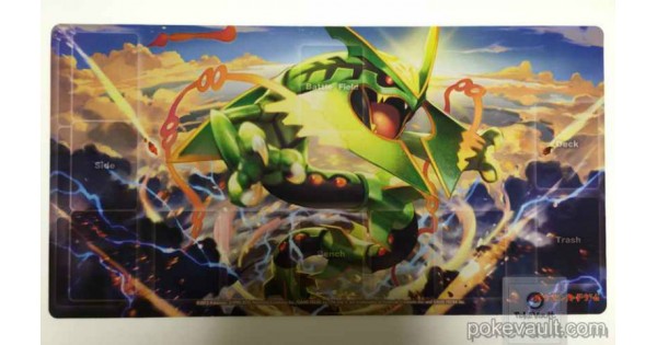 mega rayquaza playmat