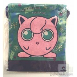 Pokemon Center 2016 Pokemon Market Campaign Jigglypuff Snorlax Togepi Medium Size Drawstring Dice Bag