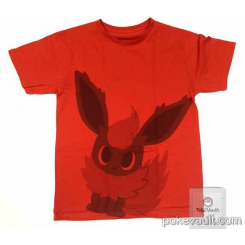 Pokemon Center 2015 Pokemon Time Campaign #8 Flareon Tshirt (Free Size)