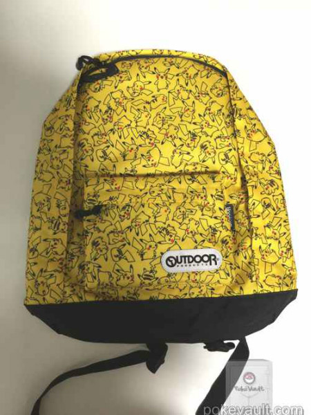 Pokemon Center 2016 Pikachu Outdoor Brand Adult Backpack (Yellow Version)