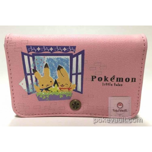 Pokemon Center 17 Shinzi Katoh Little Tales Campaign 4 Pikachu Pichu Card Case