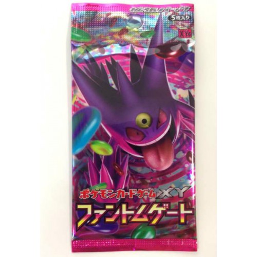 1 Pokemon XY Phantom Forces Booster Pack Sealed Box Fresh Unweighed 4/4  Artworks