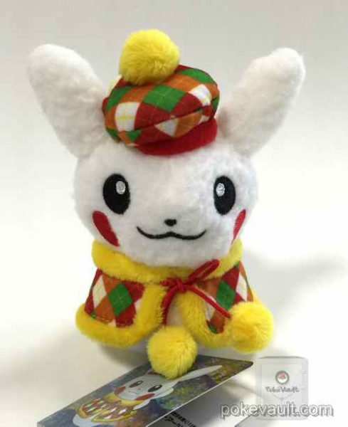 snowman pikachu plush