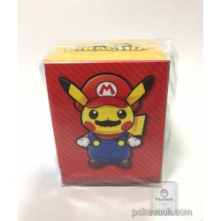 Pokemon Center 2016 Mario Pikachu Campaign Mario Pikachu Large Size Deck Box