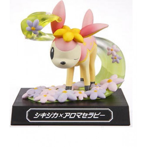 Pokemon 12 Banpresto Ufo Game Catcher Prize Waza Museum Deerling Spring Version Aromatherapy Figure