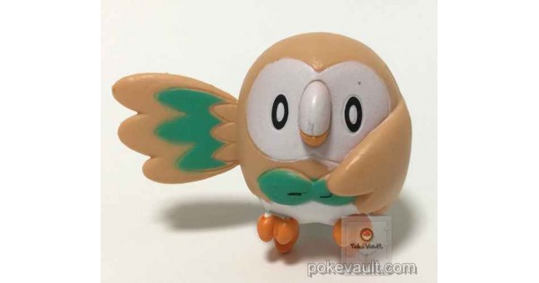 Pokemon 2017 Takara Tomy Sun & Moon Series #1 Rowlet Style Figure