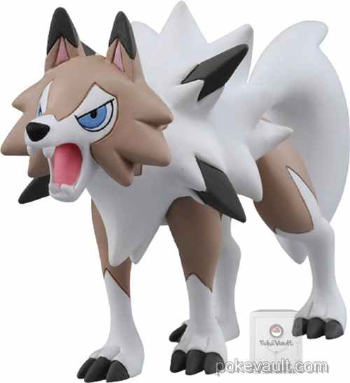 lycanroc midnight form action figure