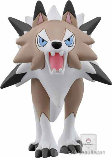 Pokemon 2016 Lycanroc Midday Form Monster Collection Moncolle EX Super ...