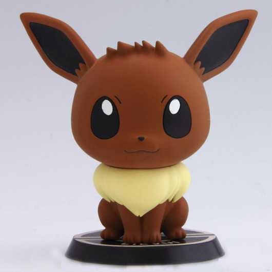 Pokemon 2013 Banpresto UFO Game Catcher Prize Eevee Chibi Kyun Chara Figure