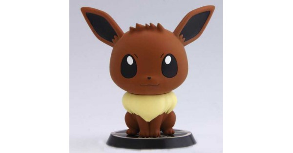 Pokemon 2013 Banpresto UFO Game Catcher Prize Eevee Chibi Kyun Chara Figure