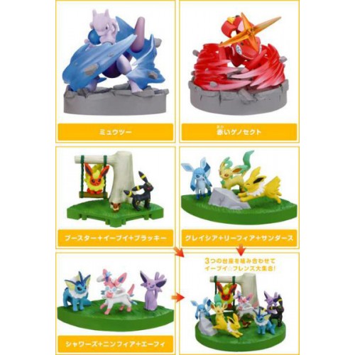 Takara Tomy Pokemon Center Eevee Figure Collection Poncho Series Jolteon サンダース 