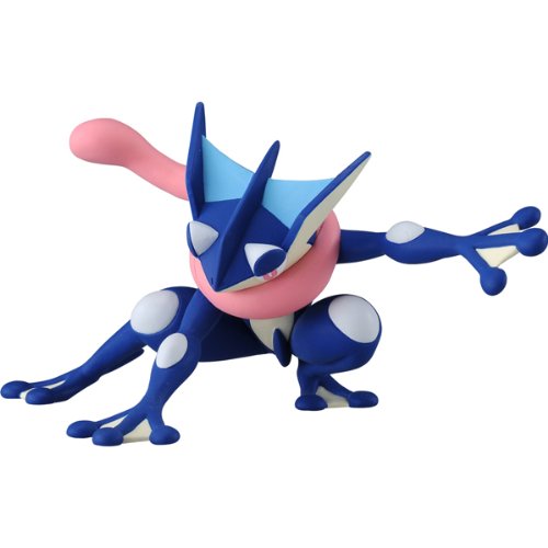 Pokemon 2014 Greninja Moncolle Super Size Monster Collection Plastic ...