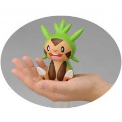 Pokemon 2013 Takara Tomy Chespin Palm Top Talking Figure