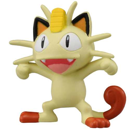 Pokemon 2014 Meowth Tomy 2