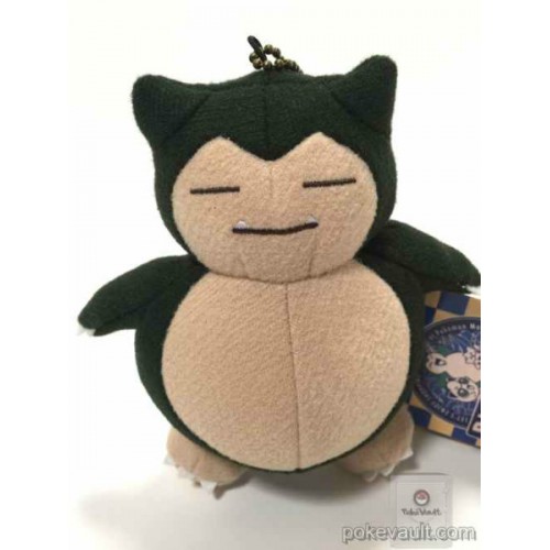 snorlax plush keychain