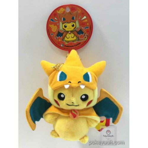 mega charizard y pikachu plush