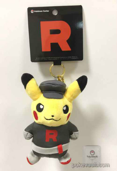 team rocket pikachu plush