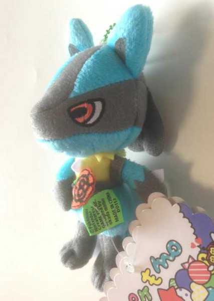 pokemon center lucario plush