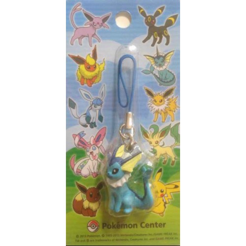 Pokemon Center 2013 Vaporeon Mobile Phone Strap