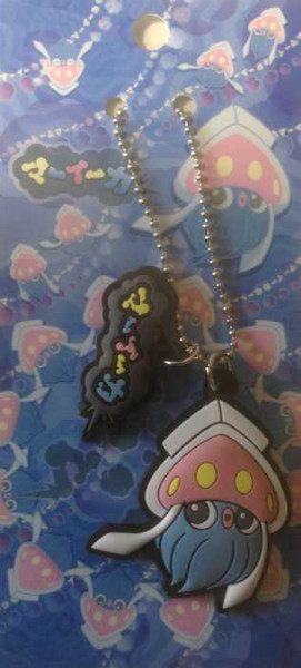 Pokemon Center 2014 Inkay Campaign Rubber Keychain