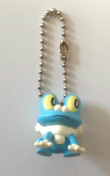 Pokemon 2013 XY Swing Froakie Keychain NOT SOLD IN STORES