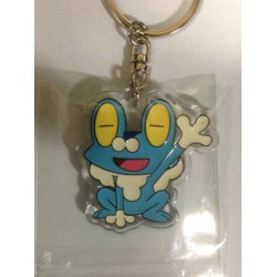 Pokemon Center 2014 Froakie Acrylic Plastic Character Keychain