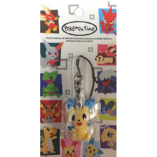 Pokemon Center 2014 Pokemon Time Campaign #7 Minun Mobile Phone Strap
