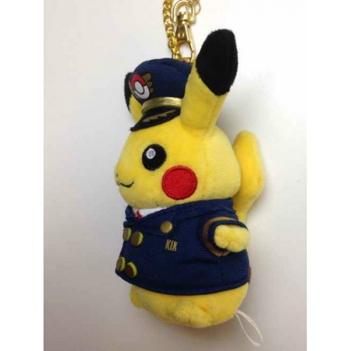 Details about   Pokemon Center Pilot Pikachu KIX Kansai Airport Soft Stuffed Plush Toys Doll 
