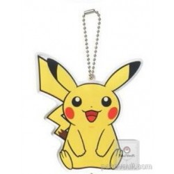 Pokemon Center 2015 Pikachu Acrylic Plastic Character Keychain (Version #2)