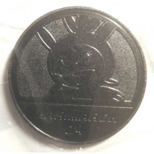 Pokemon 2013 Pokemon XY Medal Collection Chespin Metal Coin #04