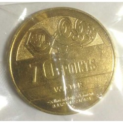 Pokemon 2013 Pokemon XY Medal Collection Froakie Metal Coin #06 Ultra Rare Gold Version