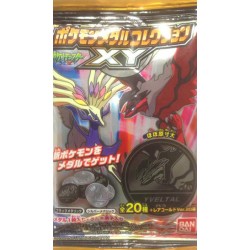 Pokemon 2013 Pokemon XY Medal Collection Xerneas Metal Coin #01