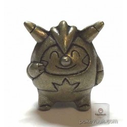 Pokemon 2015 Metal Collection XY&Z Quilladin Figure (Bronze Version)