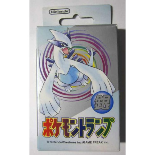 Pokemon 1999 Silver Lugia Deck of 52 Playing Cards