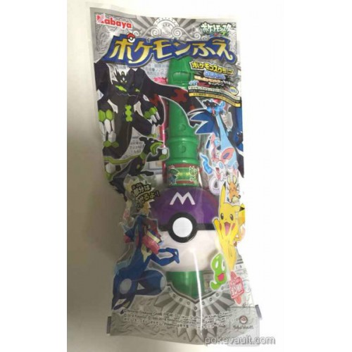 Pokemon Center 2016 Mega Venusaur Mega Sceptile Master Ball Plastic Flute With Candy