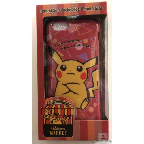 Pokemon Center 2016 Pokemon Market Campaign Pikachu iPhone 6/6s Mobile Phone Soft Cover