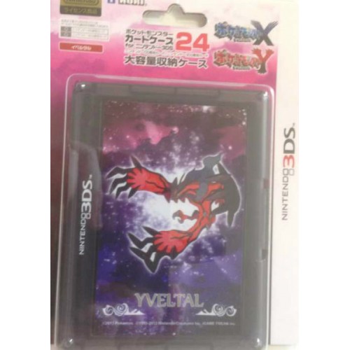 Pokemon Center 2013 Nintendo 3DS/DSiLL/DSi/DS Lite Pokemon X and Y Yveltal Game Cartridge Storage Case