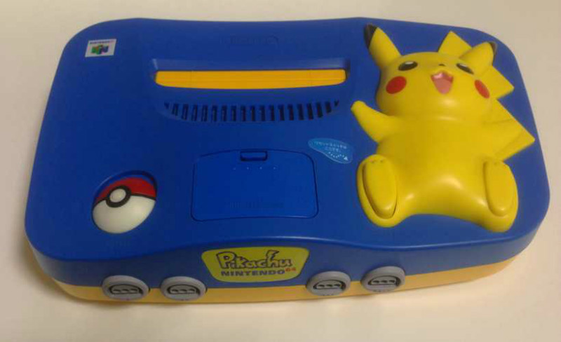 Pokemon Center 2000 Nintendo 64 Pikachu Limited Edition Game System ...