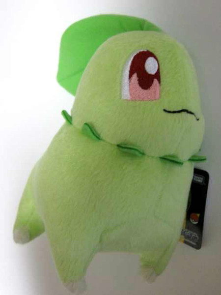 life size chikorita plush