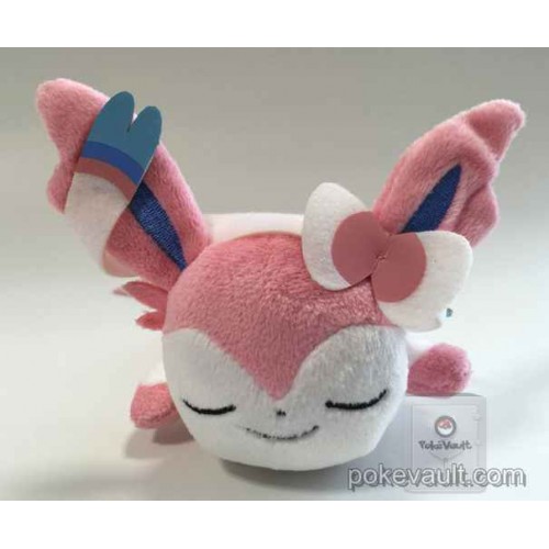 sleeping sylveon plush