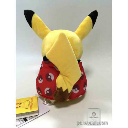 Pokemon Center 2015 Monthly Pikachu New Year Kimono Darumaka Plush Toy ...