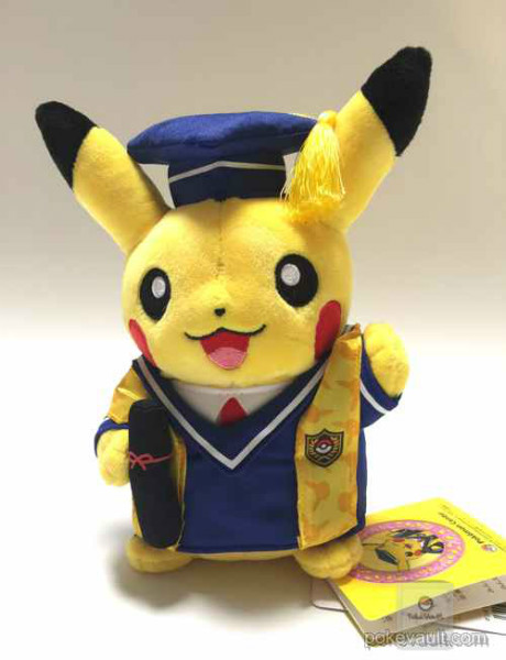 pikachu plush graduation