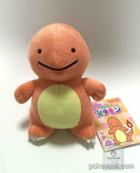 ditto as charmander plush