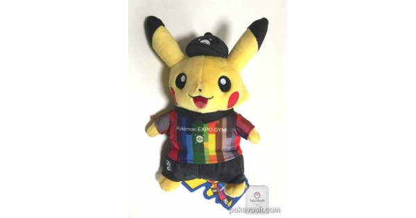 Pokemon Expo Gym Pikachu Plush Toy Plushie Stuffed