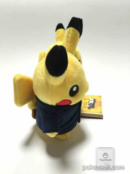 Pokemon Center 2016 Monthly Pair Pikachu School Uniform Plush Toy (April)