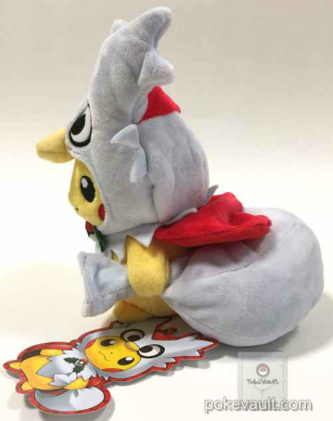 Pokemon Center 2016 Christmas Campaign Pikachu Delibird Plush Toy