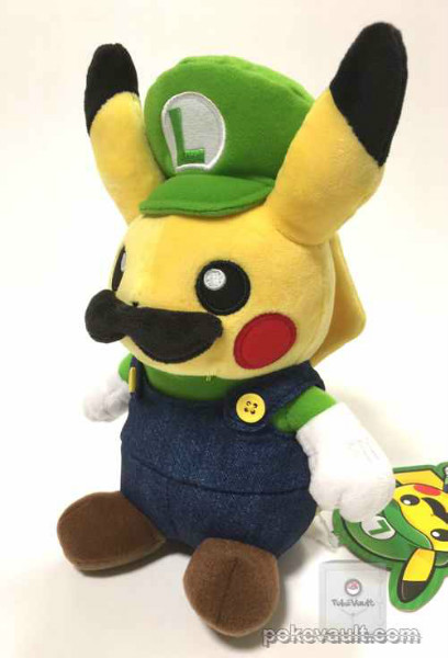 mario luigi pikachu plush