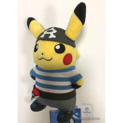 Pokemon Center 2016 Secret Teams Campaign #1 Team Aqua Pikachu Plush Toy
